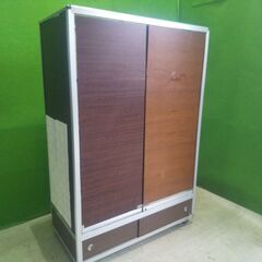 【差し上げます】W120cm ガラスケース 棚３段 照明無し 難...