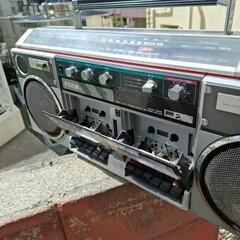 ⏹️昭和モダンレトロ　SANYOラジカセの画像