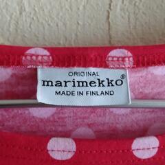 marimekko ドットワンピース xsの画像