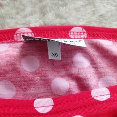 marimekko ドットワンピース xsの画像