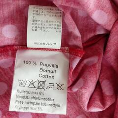 marimekko ドットワンピース xsの画像