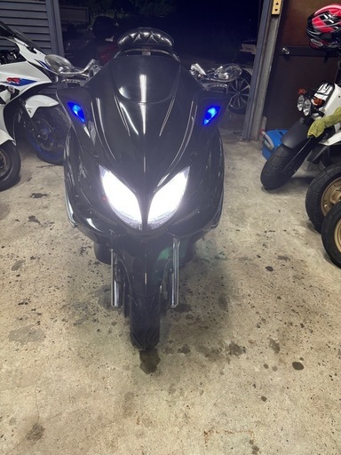 【YAMAHA マジェスティ】SG03 実働エアロカスタム LEDスピーカー付き自賠責付き