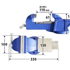 ベンチバイス　BB-100の画像