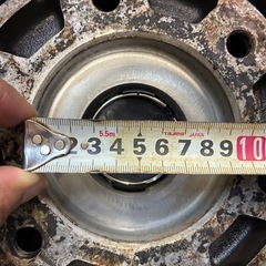 共豊 ブラック  SSアルミホイール4本セット15インチ6穴 札幌から！ の画像