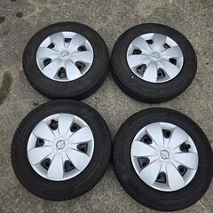 タ3 モコ MG33S 純正 スチールホイール 145/80R1...