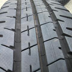 タ3 モコ MG33S 純正 スチールホイール 145/80R13 2022年 超バリ山 ホイールキャップ付き スズキ純正の画像
