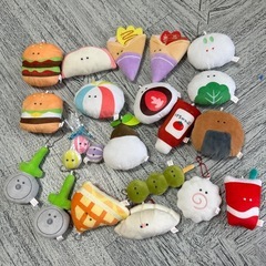 つぶらな瞳  食べもの シリーズ ボールチェーン付きマスコット ...
