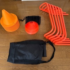 サッカー練習用　ラダー　マーカー　コーン