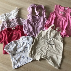 子供服　70 女の子　おまけ帽子付き