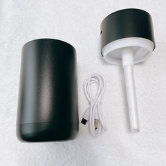 加湿器 デスクトップ コンパクト 卓上加湿器 アロマ対応　車用加湿器 ブラックの画像