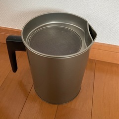決まりました。
油こし器　未使用
