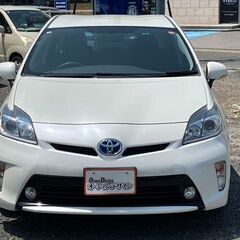 【自社ローン】★保証人なし★全国対応★プリウス　S★ホワイトパール★Bカメラ★ETC★車検2年付きの画像
