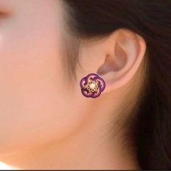ピアス　浴衣　和装の画像