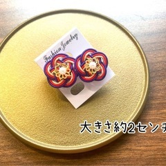 ピアス　浴衣　和装の画像