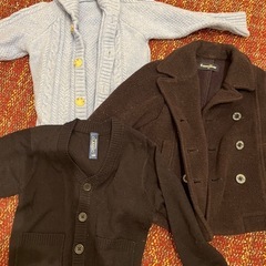 秋冬の子供服の画像