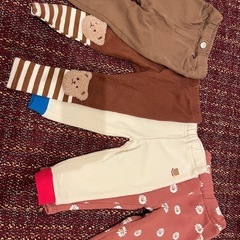 秋冬の子供服の画像