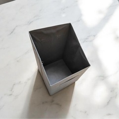 【最終値下げ✨】収納ボックス 3個セット グレー 不織布 通気性抜群 組み立て簡単 取っ手付の画像