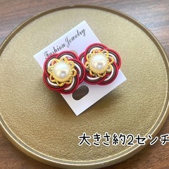 ピアス　浴衣　和装の画像