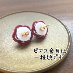 ピアス　浴衣　和装の画像