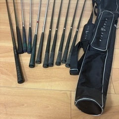 アイアンセット中古　ゴルフバッグ付き