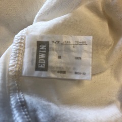 EDWINの半袖Tシャツ、サイズS、100%コットンの画像