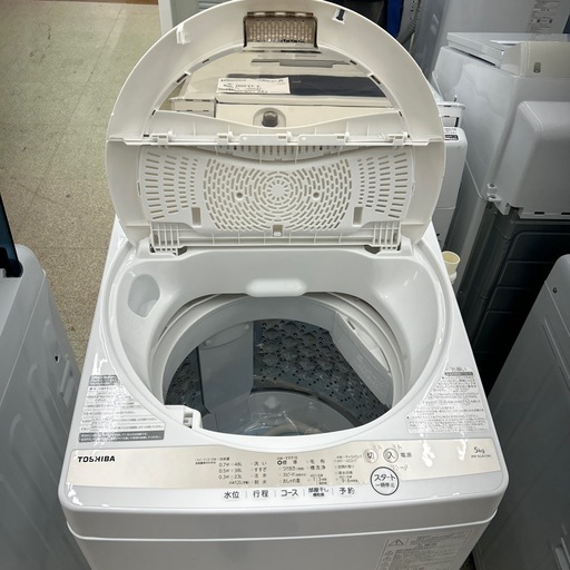 リユースのサカイ東金店 TOSHIBA 洗濯機 22年製 5.0kg TJ12660