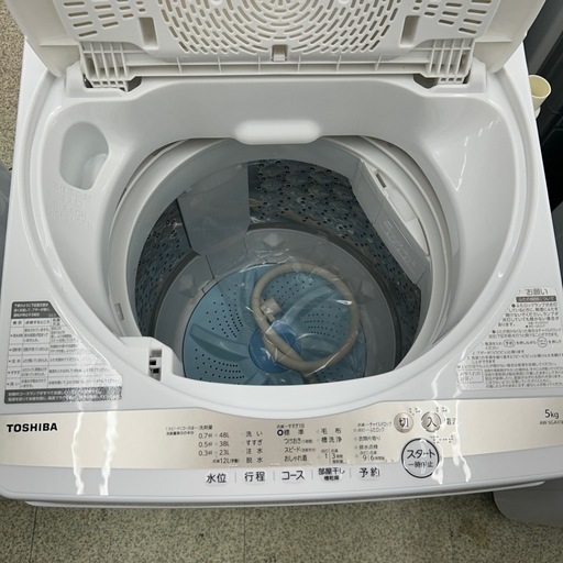 リユースのサカイ東金店 TOSHIBA 洗濯機 22年製 5.0kg TJ12660