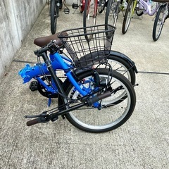 アサヒ 折りたたみ自転車 6段変速 20インチ 中古 自転車 仙台 宮城 引取 買取 の画像