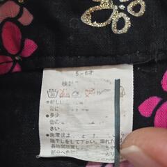 浴衣　女の子　5~6才用の画像