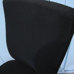 事務イス　肘なし　ブラック　コクヨ製プントチェア　CRS-G2422F6の画像