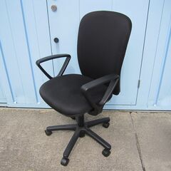 事務イス　ブラック　肘あり　イトーキ製リエット　KT-330PG-T1