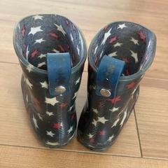 長ぐつ　長靴　16センチ　星柄の画像