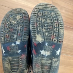 長ぐつ　長靴　16センチ　星柄の画像