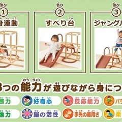 わくわくジャングルパーク(ジャングルジムと滑り台)の画像
