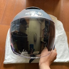 美品‼️KOMINE ヘルメット HK172 Lサイズ　元箱、収納袋付き　ホンダ　スズキ　ヤマハ　カワサキの画像