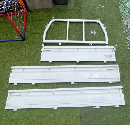 スズキ キャリイ　あおり＆鳥居一台分セット DA16T 新車外し品 ホワイト