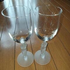 ペアワイングラスの画像