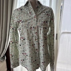 綿100 長袖シャツ　m