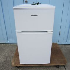 2ドア冷凍冷蔵庫　2021年製　COMFEE製　RCT90WH/...