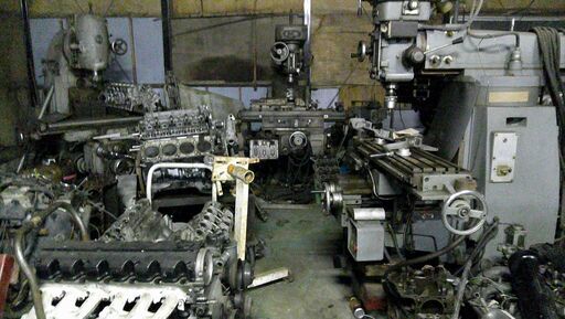 外車.ロールス.ロイス.ベントレ-各部精密加工済みエコシリンダーヘツト取付け