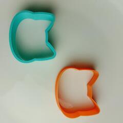 ネコ風クッキー型6つの画像