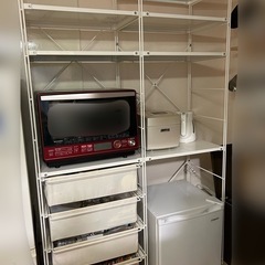 無印　スチールユニットシェルフ