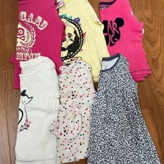 70〜80サイズ　美品10点　かわいい💕　半袖　長袖トップス　保育園服　女の子服の画像