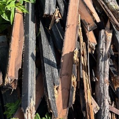 ウッドデッキ　廃材　の画像
