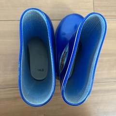 アンパンマン　長ぐつ　長靴　　　　　　　　　14センチ　青　　　 の画像