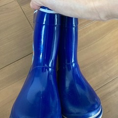 アンパンマン　長ぐつ　長靴　　　　　　　　　14センチ　青　　　 の画像