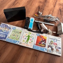 Wii本体　ソフト5本