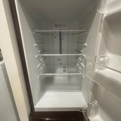 2ドア冷蔵庫(パナソニック/ブラウン)の画像