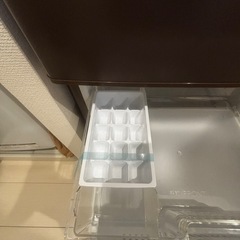 2ドア冷蔵庫(パナソニック/ブラウン)の画像