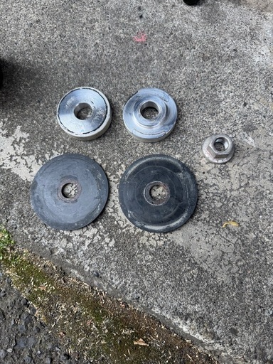 ハイエース1.5インチローダウン玄武　デブ上げプレート